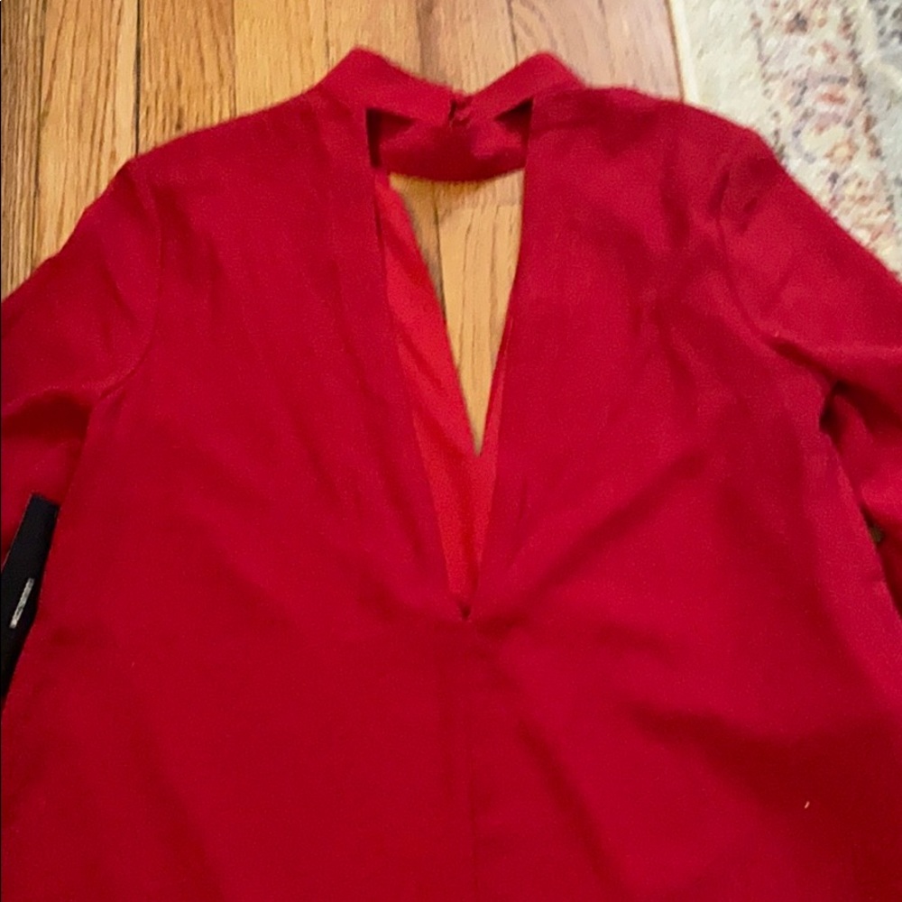 Lulus Ruffle Sleeve Dress XS - Picture 2 of 2